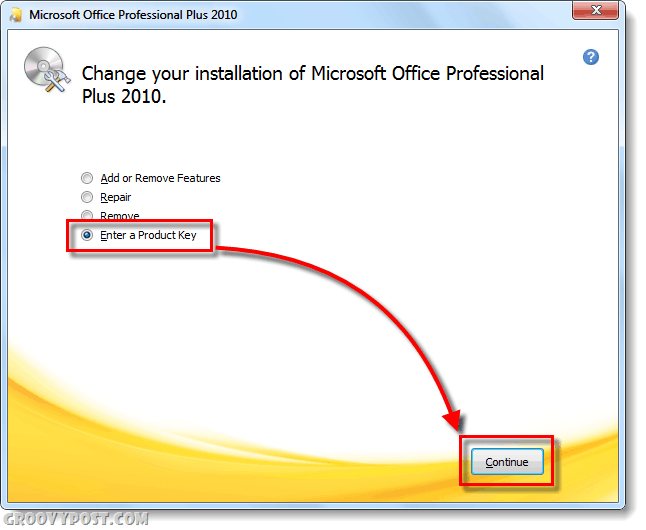 Microsoft office 2010 product key